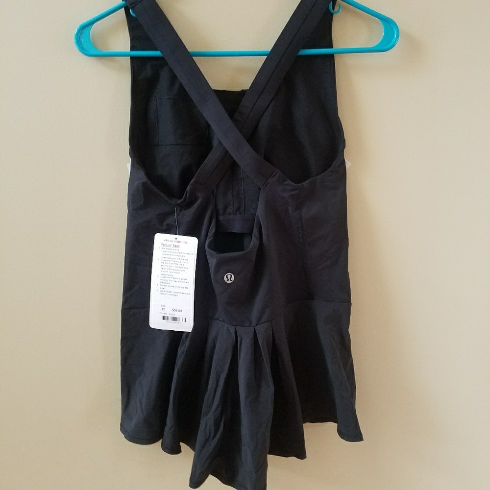 Lululemon Peplum Tank